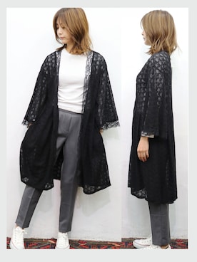 「sandy（サンディー）のアイテム」を使った、sandywearさん（レディース・165cm）の春コーディネート