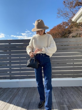 mikiさんの「Levi's（リーバイス） VINTAGECLOTHING 1950's 701 デニムパンツ」を使ったコーディネート