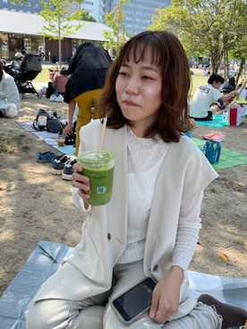 冷え性のハイジさん(レディース・153cm)の秋コーディネート