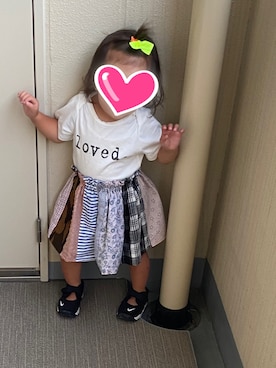 「アイテム（その他トップス）」を使った、りん☆さん（キッズ・80cm）の夏コーディネート