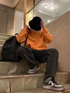 「Have a good time（ハバグッタイム）のアイテム」を使った、ときさん（メンズ・176cm）の冬コーディネート