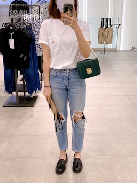 「Sam Edelman（サムエデルマン）のアイテム」を使った、tweetychenさん（レディース・162cm）の春コーディネート