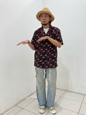 「アイテム（レッグウェア）」を使った、大空さん（メンズ・177cm・20代）の夏コーディネート