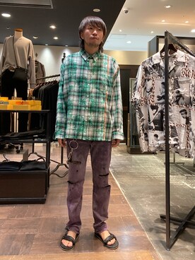 大空さん(メンズ・177cm)の夏コーディネート