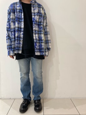「surt（サート）のアイテム」を使った、大空さん（メンズ・177cm）の夏コーディネート
