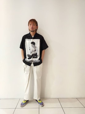 「アイテム（レッグウェア）」を使った、大空さん（メンズ・177cm・20代）の夏コーディネート