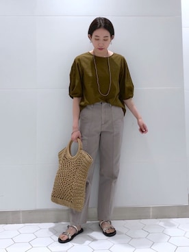 TANさん（レディース・157cm）の夏コーディネート