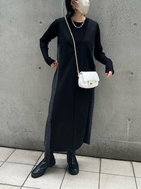 「アンディコール」｜TANさん（レディース・157cm）の秋コーディネート