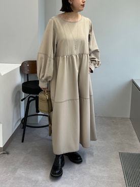 「アンディコール」｜TANさん（レディース・157cm）の秋コーディネート