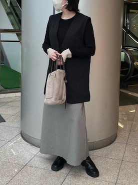 「アンディコール」｜TANさん（レディース・157cm）の秋コーディネート