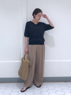 TANさん（レディース・157cm）の夏コーディネート