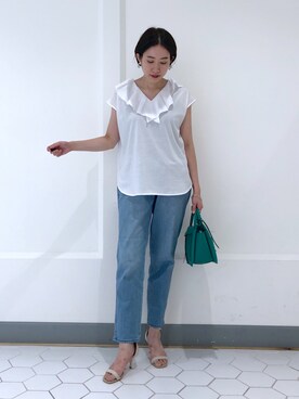 TANさん(レディース・157cm)の夏コーディネート