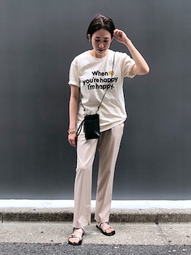 TANさん(レディース・157cm)の夏コーディネート