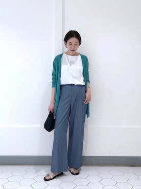 TANさん(レディース・157cm)の夏コーディネート