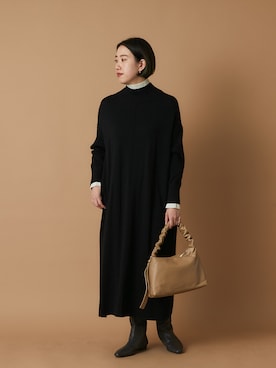 TANさん(レディース・157cm)の冬コーディネート