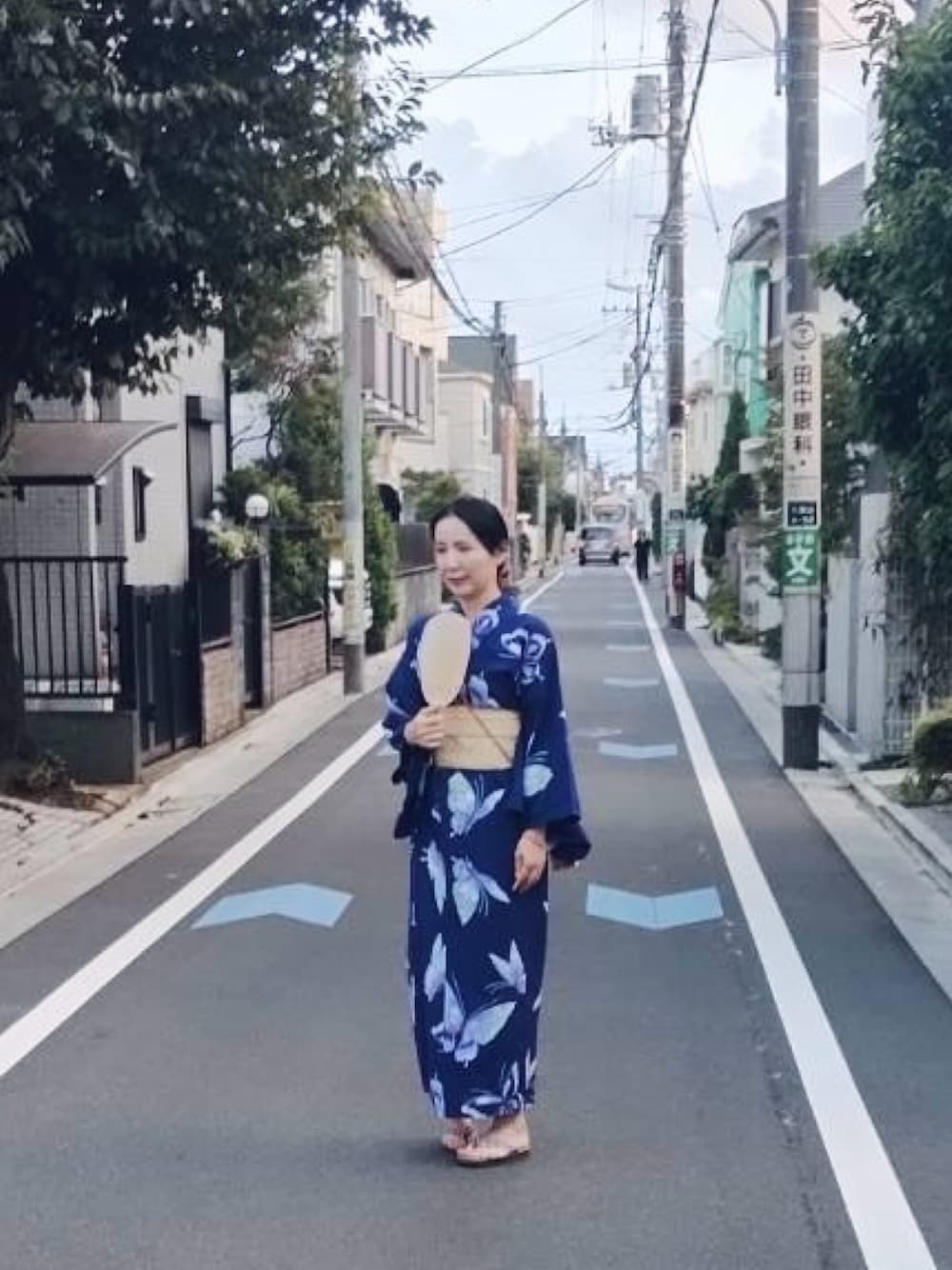 「ゆかた、浴衣、盆踊り、着付け」｜「不明のアイテム（和装小物、イエロー系）」を使った、Michi  Murakamiさん（レディース・170cm）の夏コーディネートの1枚目の写真