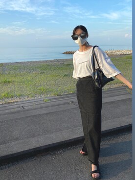 「W.W.G」｜つりめさん（レディース・160cm）の夏コーディネート