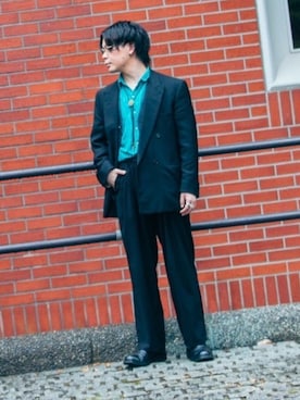 「Vintage Dior（ヴィンテージ ディオール）のアイテム」を使った、たろさん（メンズ・165cm）の夏コーディネート