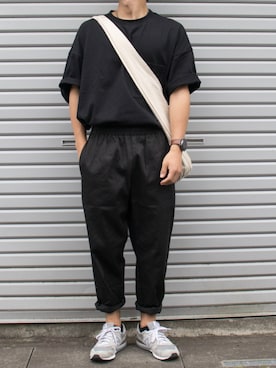 「and it_（アンドイット）のアイテム」を使った、rai.さん（メンズ・160cm）の夏コーディネート