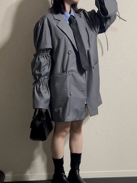 「アイテム（フォーマルスーツ/小物）」を使った、Suiさん（レディース・154cm）の秋コーディネート