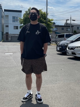 「sonic youth（ソニックユース）のアイテム」を使った、KECKさん（メンズ・173cm）の夏コーディネート