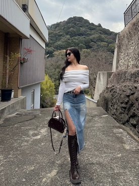 LALAさん（レディース・157cm）の冬コーディネート