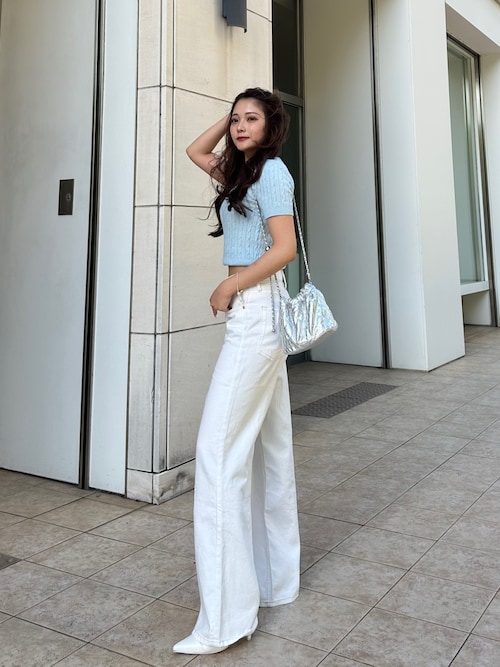 BEIDELLI ニット セーター 「BELLIDE MADE」 ケーブルラウンド