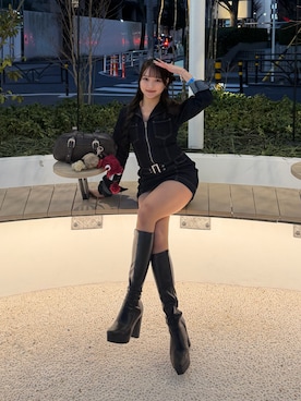 LALAさん（レディース・157cm）の冬コーディネート