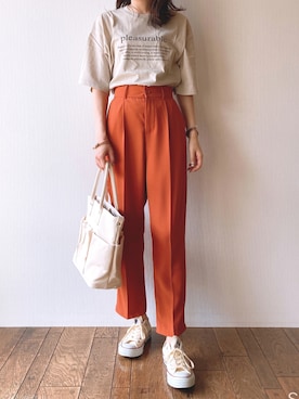 BLUEEASTさん（レディース・160cm）の夏コーディネート