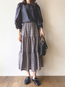 BLUEEASTさん(レディース・160cm)の夏コーディネート