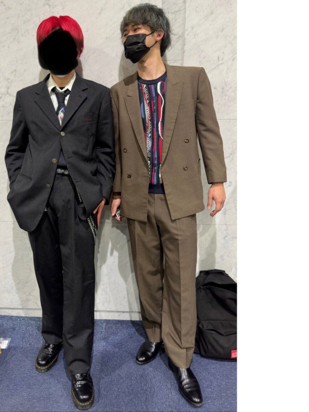 「印 (DRY STICK)のアイテム（ニット/セーター、その他）」を使った、ryuさん（メンズ・181cm）の冬コーディネートの1枚目の写真