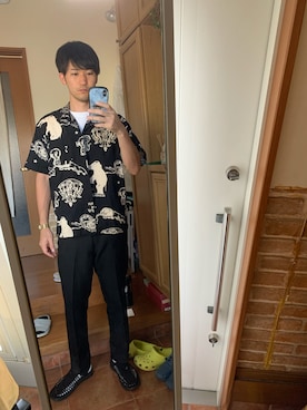 「temptation（テンプテーション）のアイテム」を使った、ryuさん（メンズ・181cm）の秋コーディネート