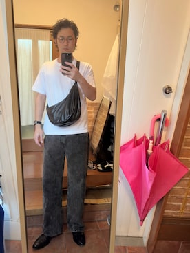 「Trading Post（トレーディングポスト）のアイテム（ブーツ）」を使った、ryuさん（メンズ・181cm）の秋コーディネート
