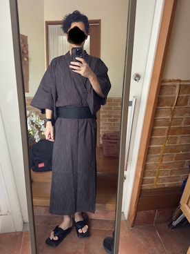 「アイテム（水着/着物・浴衣）」を使った、ryuさん（メンズ・182cm）の夏コーディネート