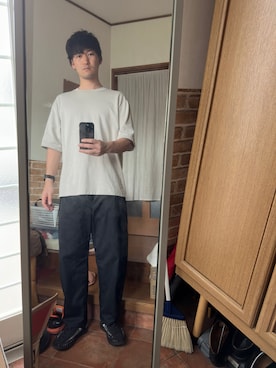 「KEEN（キーン）のアイテム」を使った、ryuさん（メンズ・181cm）の夏コーディネート