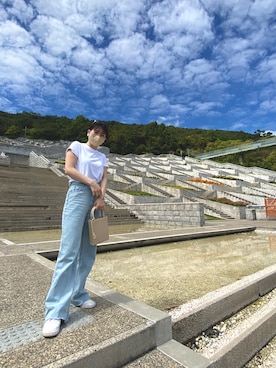 「Maison de Beige（メゾンドベージュ）のアイテム」を使った、Yunappeさん（レディース・160cm）の秋コーディネート