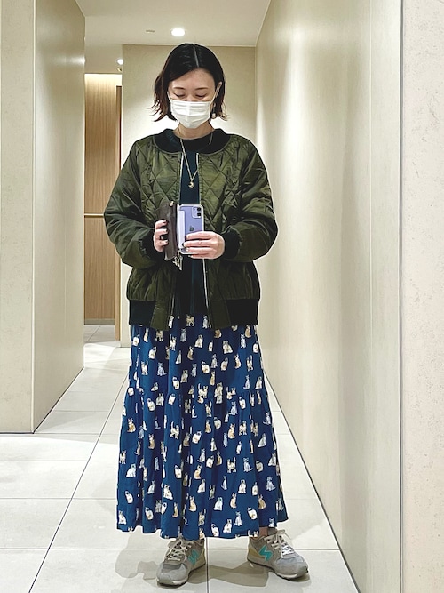 園崎未恵 Sonozaki Mie Uniqloのジャンパースカートを使ったコーディネート Wear