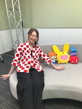 「アイテム（つなぎ/オールインワン）」を使った、園崎未恵 Sonozaki Mieさん（レディース・155cm）の秋コーディネート