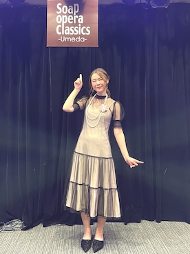 「アイテム（パンプス）」を使った、園崎未恵 Sonozaki Mieさん（レディース・155cm）の秋コーディネート