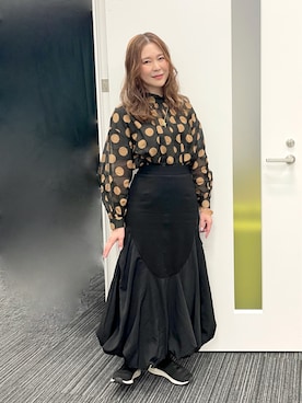 「UN3D.(アンスリード)のアイテム」を使った、園崎未恵 Sonozaki Mieさん(レディース・155cm)の冬コーディネート