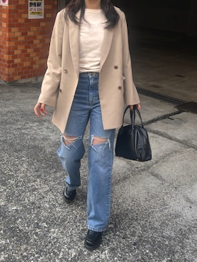 amingoさん（レディース・162cm）の春コーディネート