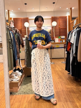 「BIRKENSTOCK（ビルケンシュトック）のZURICH SFB/チューリッヒ ソフトフットベッド スエードレザー ナロー幅（UNISEX）（サンダル）」を使った、amingoさん（レディース・162cm）の秋コーディネート