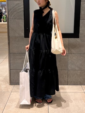 「LOUNGEDRESS（ラウンジドレス）のアイテム」を使った、amingoさん（レディース・162cm）の夏コーディネート