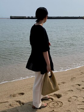 amingoさん（レディース・162cm）の夏コーディネート