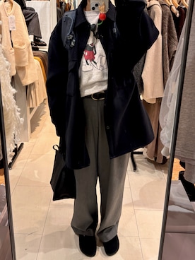 「BIRKENSTOCK（ビルケンシュトック）のアイテム」を使った、amingoさん（レディース・162cm）の秋コーディネート