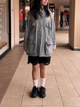 「NEW BALANCE（ニューバランス）の＜New Balance＞ML725/スニーカー（スニーカー、ブラック系）」を使った、amingoさん（レディース・162cm）の秋コーディネート