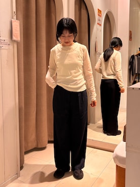 「アイテム（アンサンブル）」を使った、amingoさん（レディース・162cm）の秋コーディネート