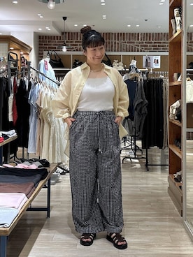 meme さん（レディース・157cm）の夏コーディネート