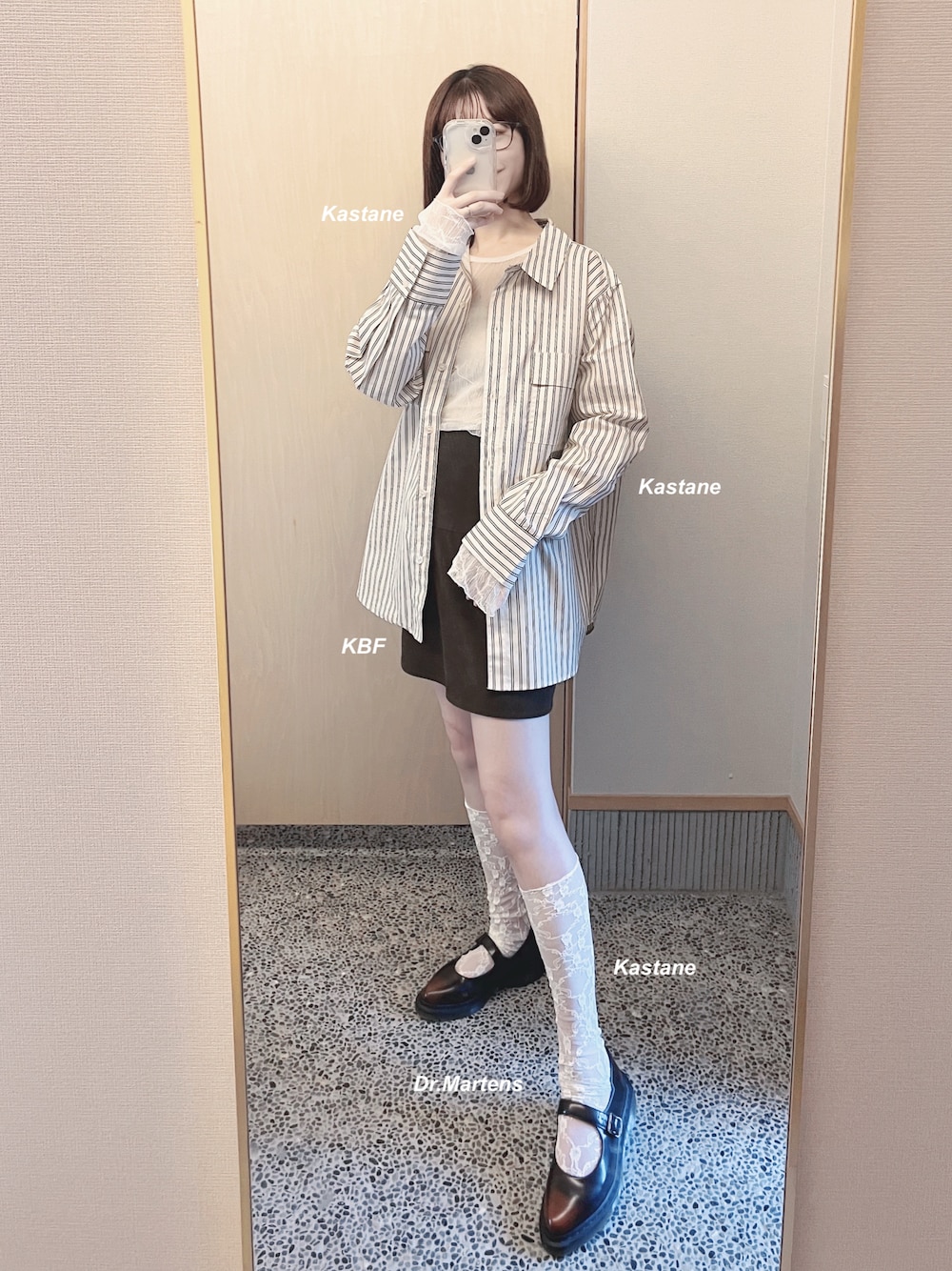 ドクターマーチン メリージェーン UK6 1度のみ着用 中古・古着通販】Dr.Martens (ドクターマーチン) メリージェーン