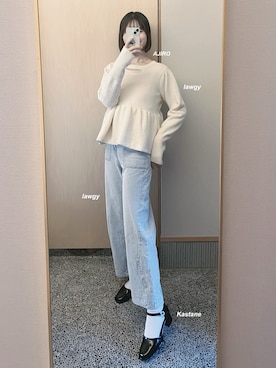 𝘬𝘺さん（レディース・163cm）の春コーディネート